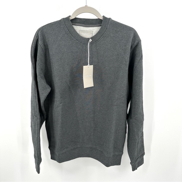 Everlane Other - Everlane 100% organic cotton crewneck sweatshirt in gray Size S
